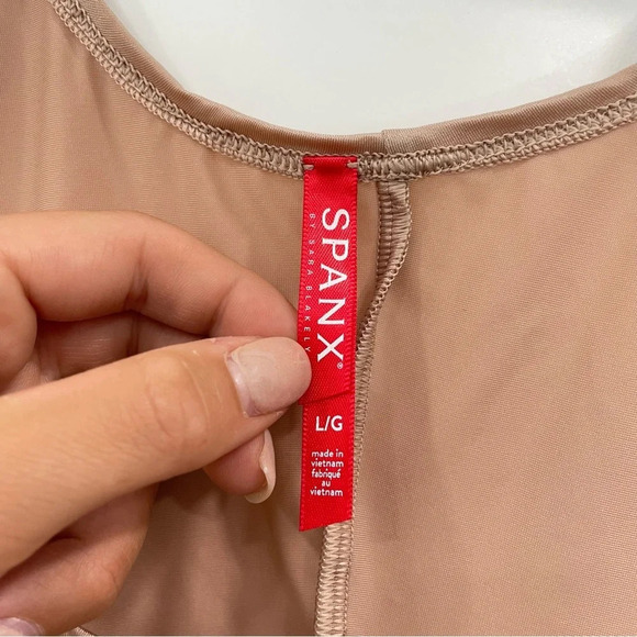 Spanx Smartgrip Open-Bust Full Slip Nude Large - Picture 10 of 12